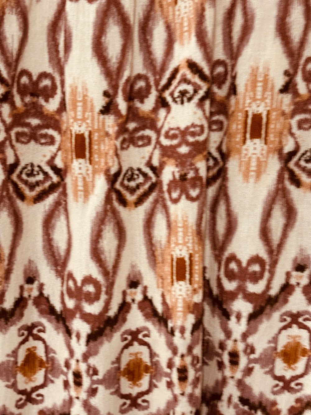 Gimmicks BKE Cream Brown Crochet Lace Boho Lightweight Western Rodeo Festival - Picture 9 of 16